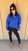 Cobalt Blue Pull-Over