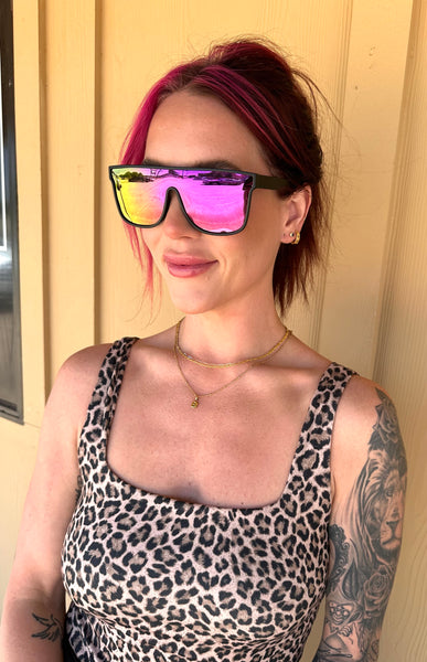 Maverick Hot Pink Sunglasses