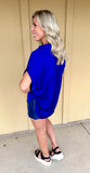 Royal Blue Top