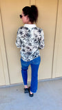 Pearl Sheer Floral Blouse