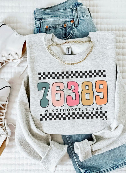 Zip Code Sweatshirt