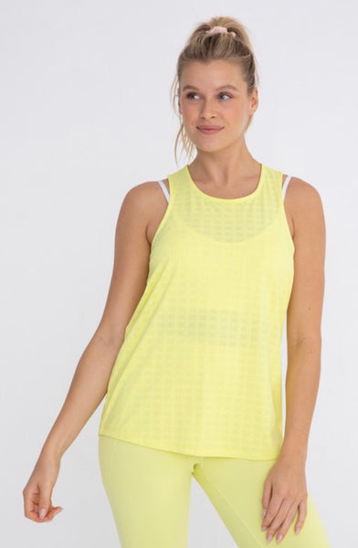 Neon Twisted Racerback Tank